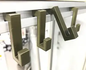 Snap on Hanging Hook for 40x40mm T-slot(10mm) Aluminum extrusion box frame