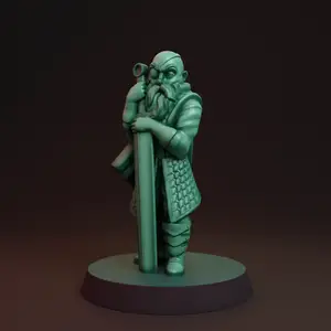 Bandit swordsman FDM supportless