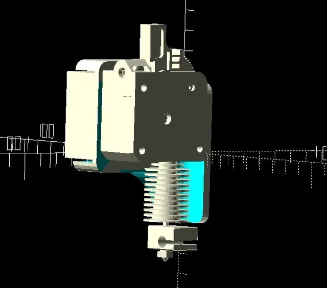 E3D Titan Mount for Prusa i3 Mk2-style X Carriage — Image 3 of 6