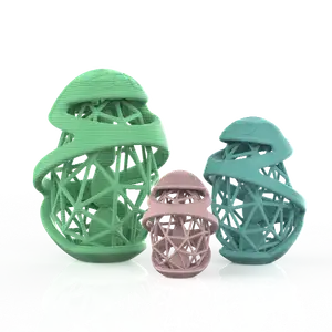 Overhang Egg ~ A 3D Printer stress test.