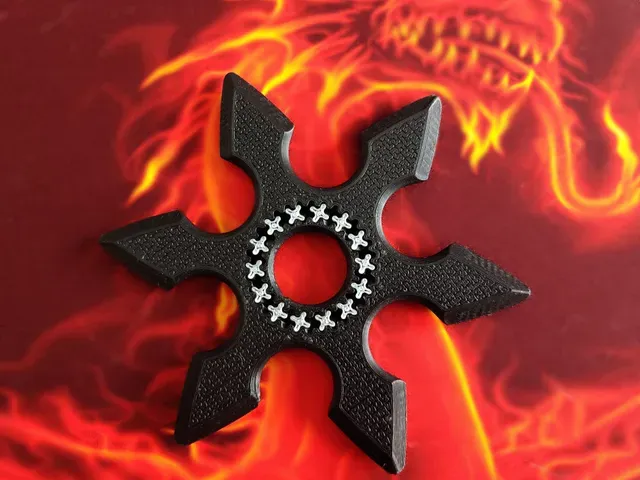 ninja star fidget gear spinner
