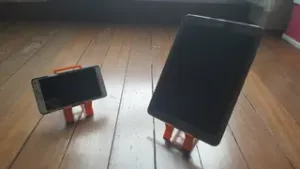 Print in place adjustable phone/tablet stand