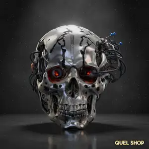 Cyberpunk Skull STL