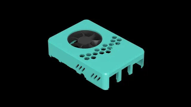 Hazi's Raspberry Pi 4 Case Lid + Ez Fan Mount / PoE-Hat Support — Фото 8 из 10