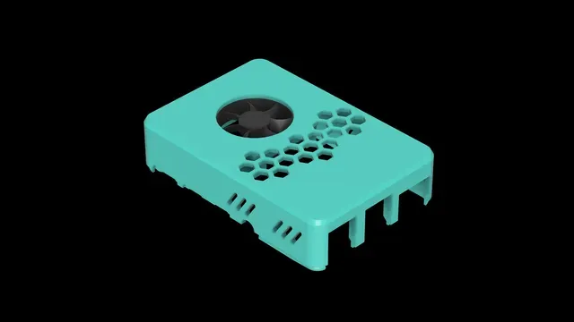 Hazi's Raspberry Pi 4 Case Lid + Ez Fan Mount / PoE-Hat Support — Фото 7 из 10