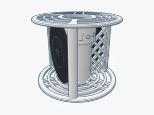 Jo-Disc : A Disc film development reel (Jobo-fit)