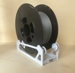 Space saving filament spool roller - suitable for width 50mm up to 82mm