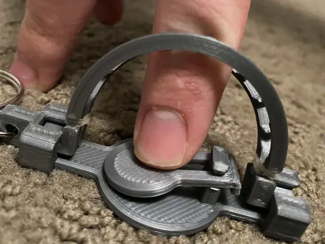 Mini bear trap keychain remix — Image 5 of 11