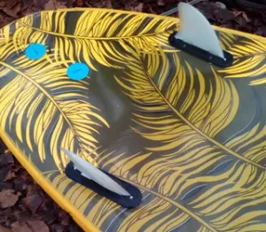 Surfboard Softboard FCS Fin-Boxes