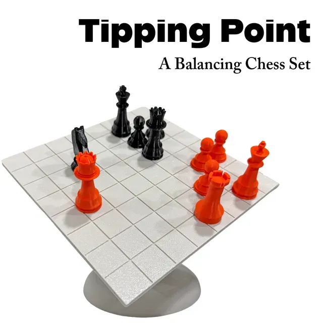 Tipping Point- Balancing Chess Set