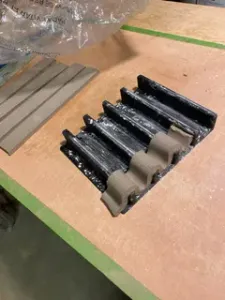 Test Tile Rack Mold for Ceramic Glaze Testing