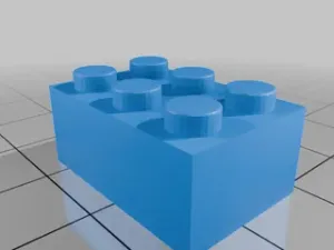 Lego compatible 2x3 brick