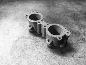 Subaru EJ20 (6/16) / Intake manifold spacer (right) Remix