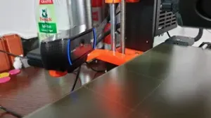 Halterung für Logitech C920 Webcam am Z-Motor des Prusa i3 MK3S links / Mount for Logitech C920 webcam on Prusa i3 MK3S Z motor left