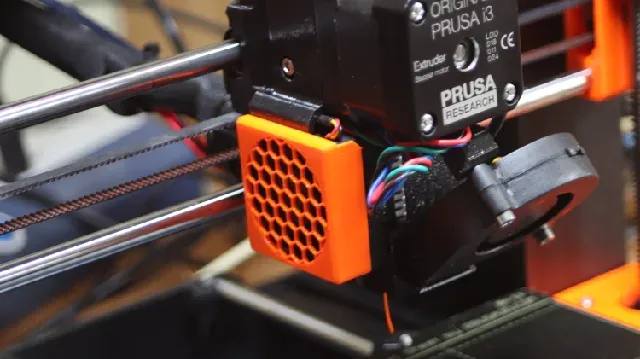Fan Guard for Prusa i3 MK3s - snapable