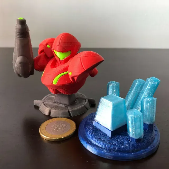 Samus from Metroid - Bust Statue — Фото 3 из 14