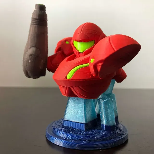 Samus from Metroid - Bust Statue — Фото 2 из 14