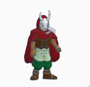 Sable Ibexii Glider Outfit