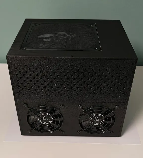 Compact 8L 6-Bay NAS Case (Mini-ITX / Mini PC + FlexATX) — Фото 6 из 16