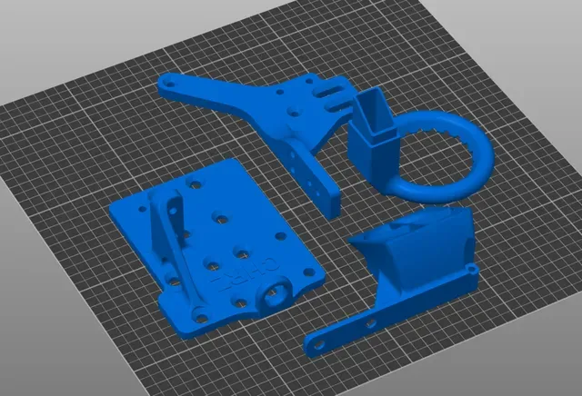 AM8 / Anet A8 BIQU H2 V2.0 Extruder Mount — Image 10 of 11