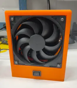 Desktop Solder Fume Extractor (120mm Fan, Charcoal filter)