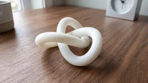Torus Knot Sculpture Desk Toy