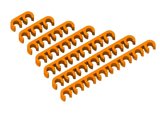 PTFE tube clip