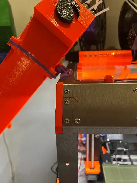 PrusaBox adapter hinged for "MMU2S Buffer (inspired by RMU Buffer)" — Фото 3 из 4