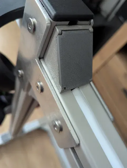 Cover for 40x40 Corner Brackets for Aluminium Profile