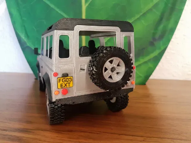 Landy Mini Accessories | 3D Sets Details | Mirror, Rear Lights, Turn Signals and License Plate