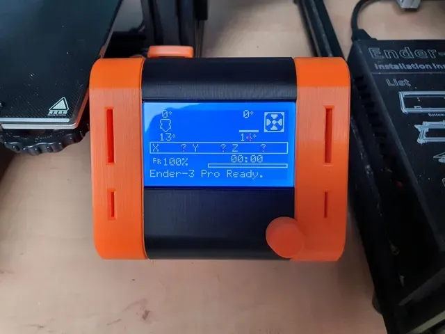 Slim Pivoting Display Housing for the Ender 3 & 5 — Фото 4 из 30