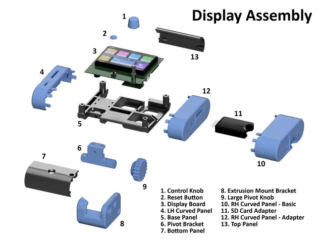 Slim Pivoting Display Housing for the Ender 3 & 5 — Фото 24 из 30