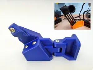 Pivoting Side Mounted Spool Holder for the Ender 3 & Pro