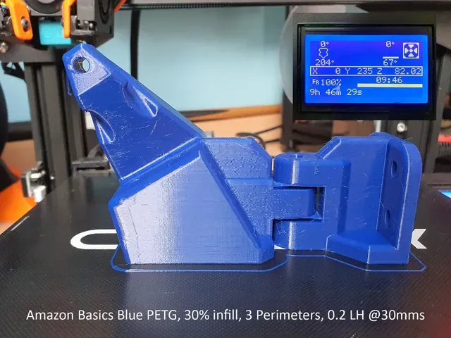 Pivoting Side Mounted Spool Holder for the Ender 3 & Pro — Фото 5 из 10