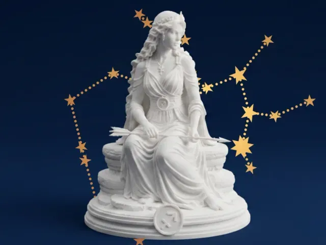 Sagittarius Zodiac – Archer Goddess Figurine