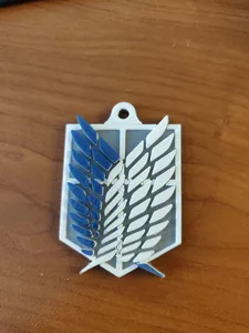 Keyring Scout's regiment a.o.t
