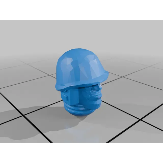 Team Fortress 40k: Mercenary Heads for Space Marines & CSM — Фото 7 из 15