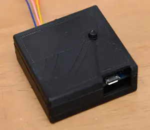 Hide-away unit case for Arduino nano and 28BYJ-48 stepper motor