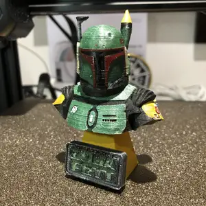 Boba Fett Bust Statue