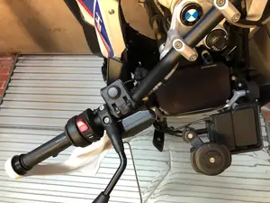 Motorbike garage door opener