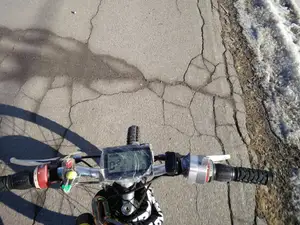 Electric Bike Slim Twist Throttle