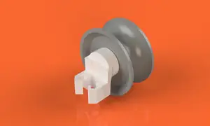 Top Rack Wheel and Clip for Bosch Dishwasher