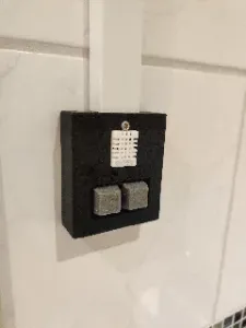 DHT22 + keyboard switch wall controller