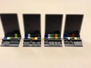 Hanabi card holder and marker