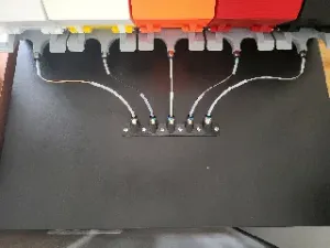 Angled MMU bowden feeder PC4 M10 for Lack Enclosure and others