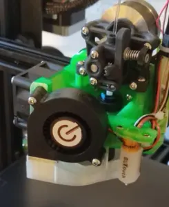DanAnd's Mount for E3D Revo Micro, Sherpa-Mini, Creality Ender3, CR10 or Sunlu S8. Bowden-Setup and Direct-Extruder possible