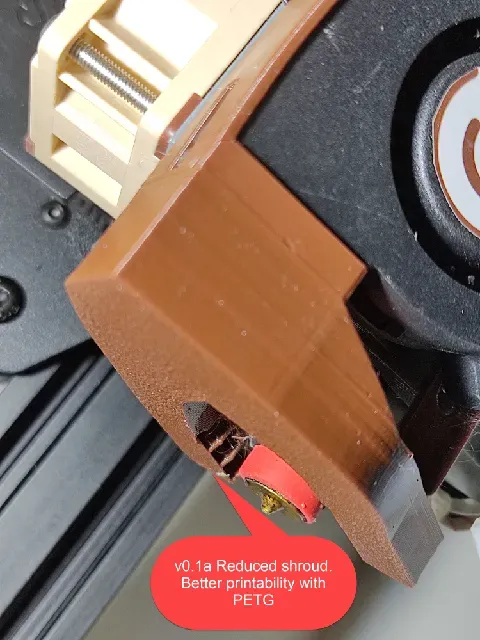 DanAnd's Mount for E3D Revo Micro, Sherpa-Mini, Creality Ender3, CR10 or Sunlu S8. Bowden-Setup and Direct-Extruder possible — Фото 20 из 21