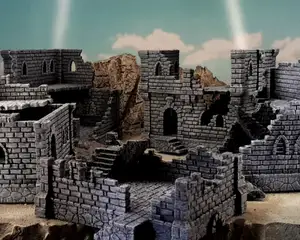 Ulvheim building and ruins - A