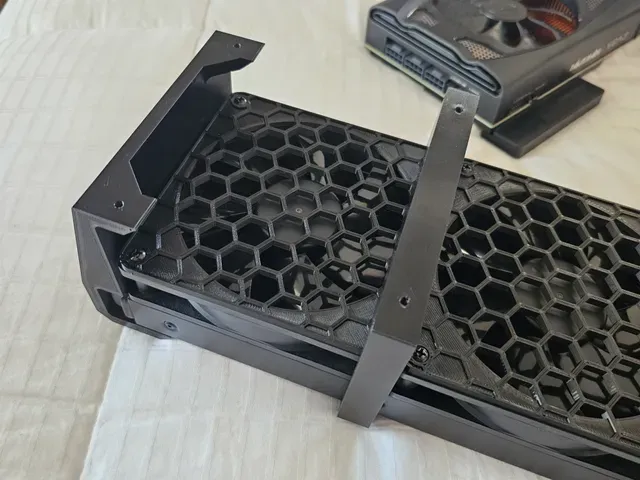 Alienware Area 51 External Radiator Mounting Bracket / 120mm Fan Exhaust ATX PC Case — Фото 3 из 4