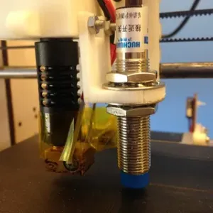 DIY Prusa i3 bed probe induction switch mount